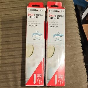 Frigidaire Water & Ice Refrigerator Filter - Red and White